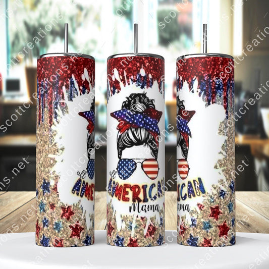 American Mom Tumbler