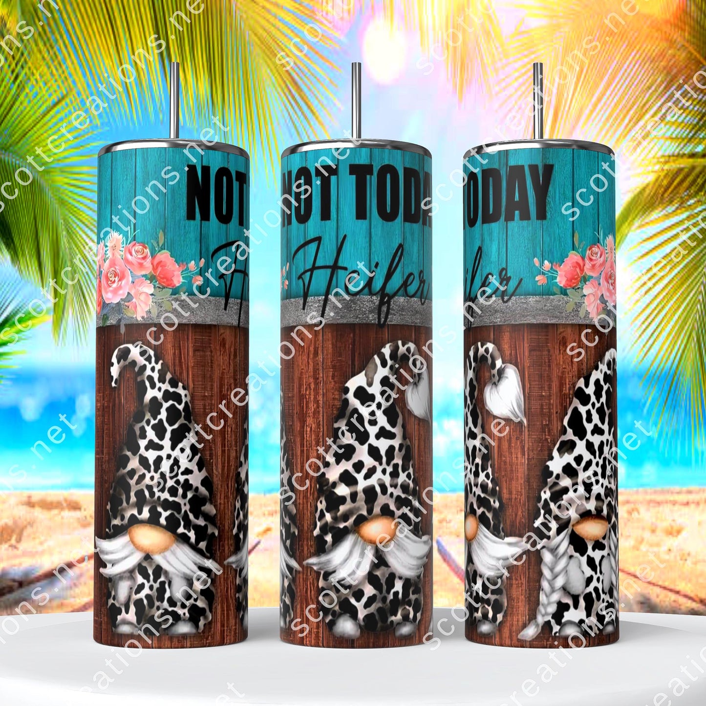 Heifer Please Gnome Tumbler