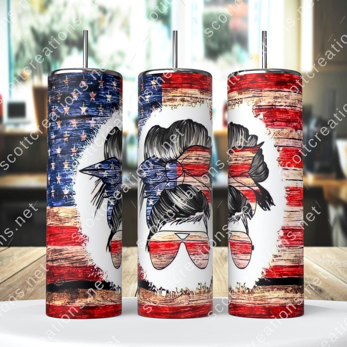 American Girl Tumbler