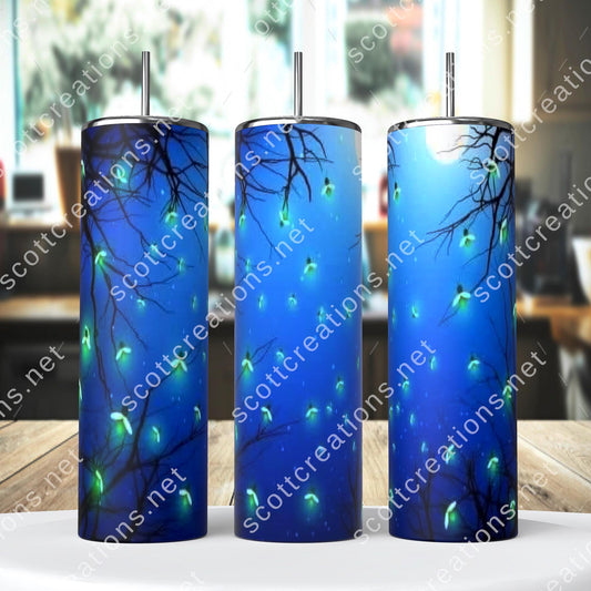 Lightning Bugs Tumbler