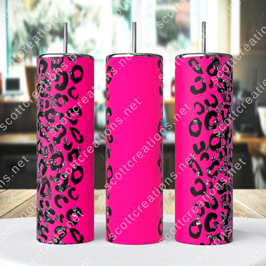 Pink Leopard w/ Name