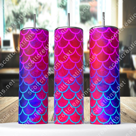 Mermaid Tail Tumbler