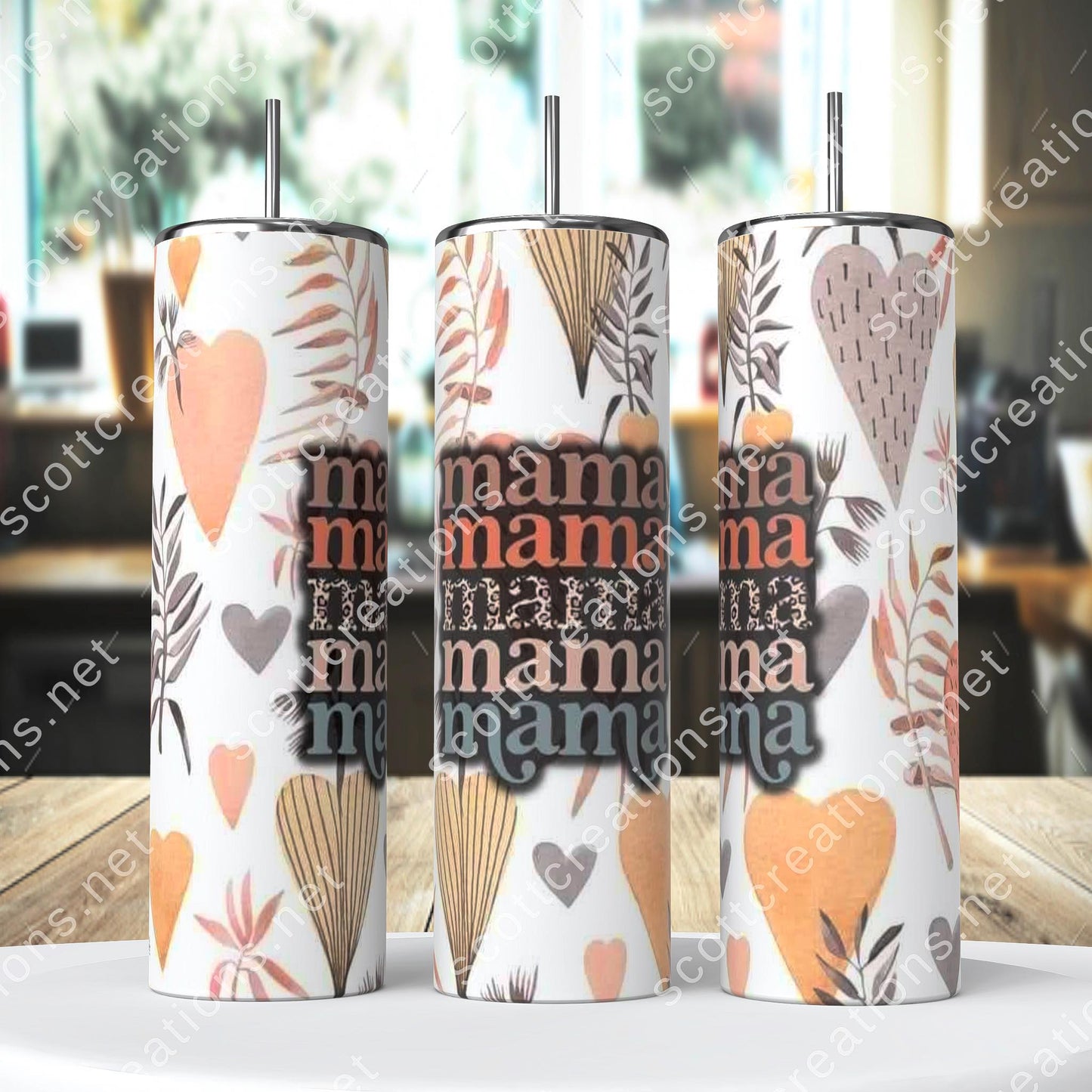 Mama Flower Tumbler
