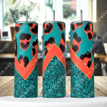 Fancy Leopard Tumbler