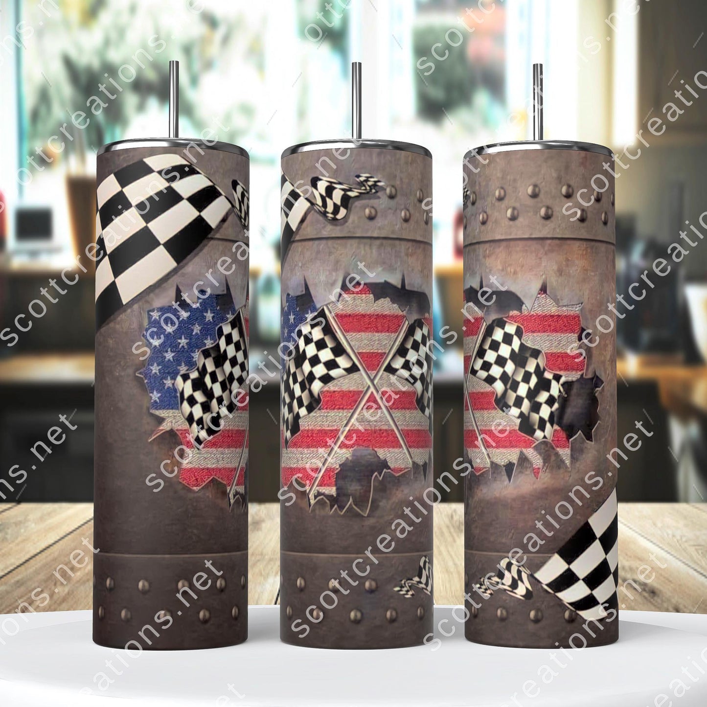 Racing Flags Tumbler
