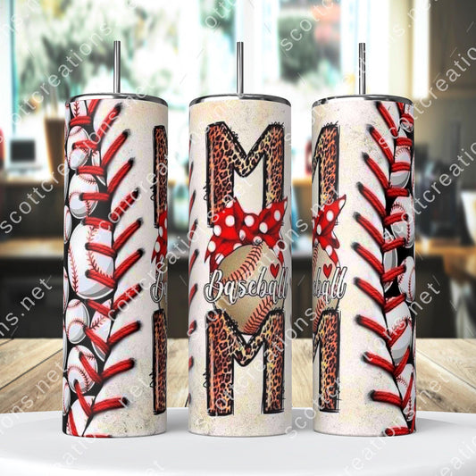 Baseball Mom Tumbler
