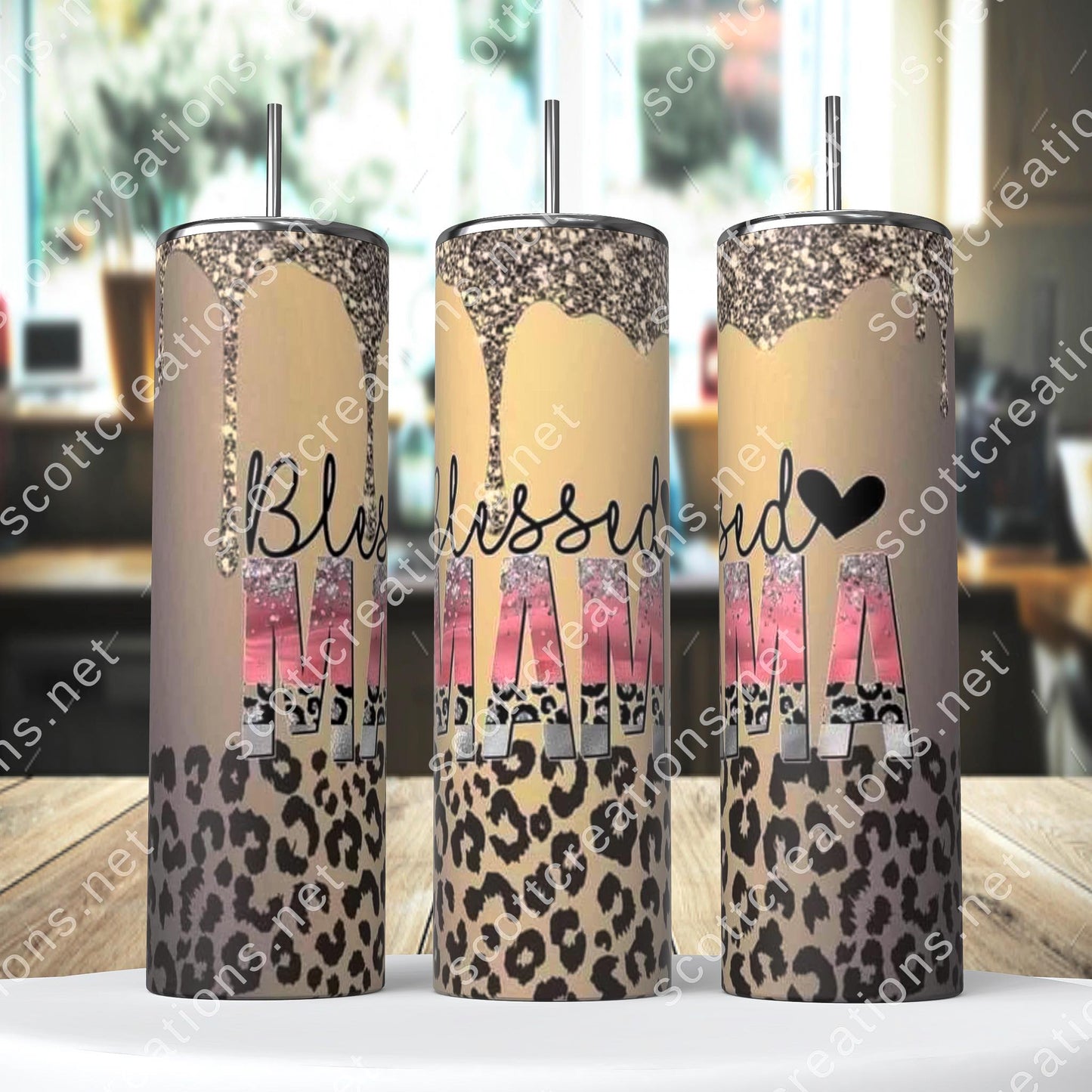 Blessed Mama Tumbler