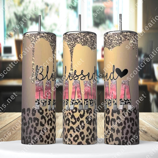 Blessed Mama Tumbler