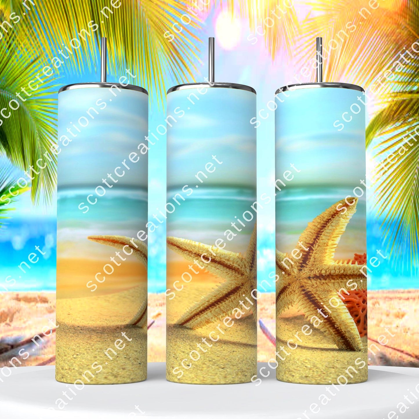Seashell Tumbler