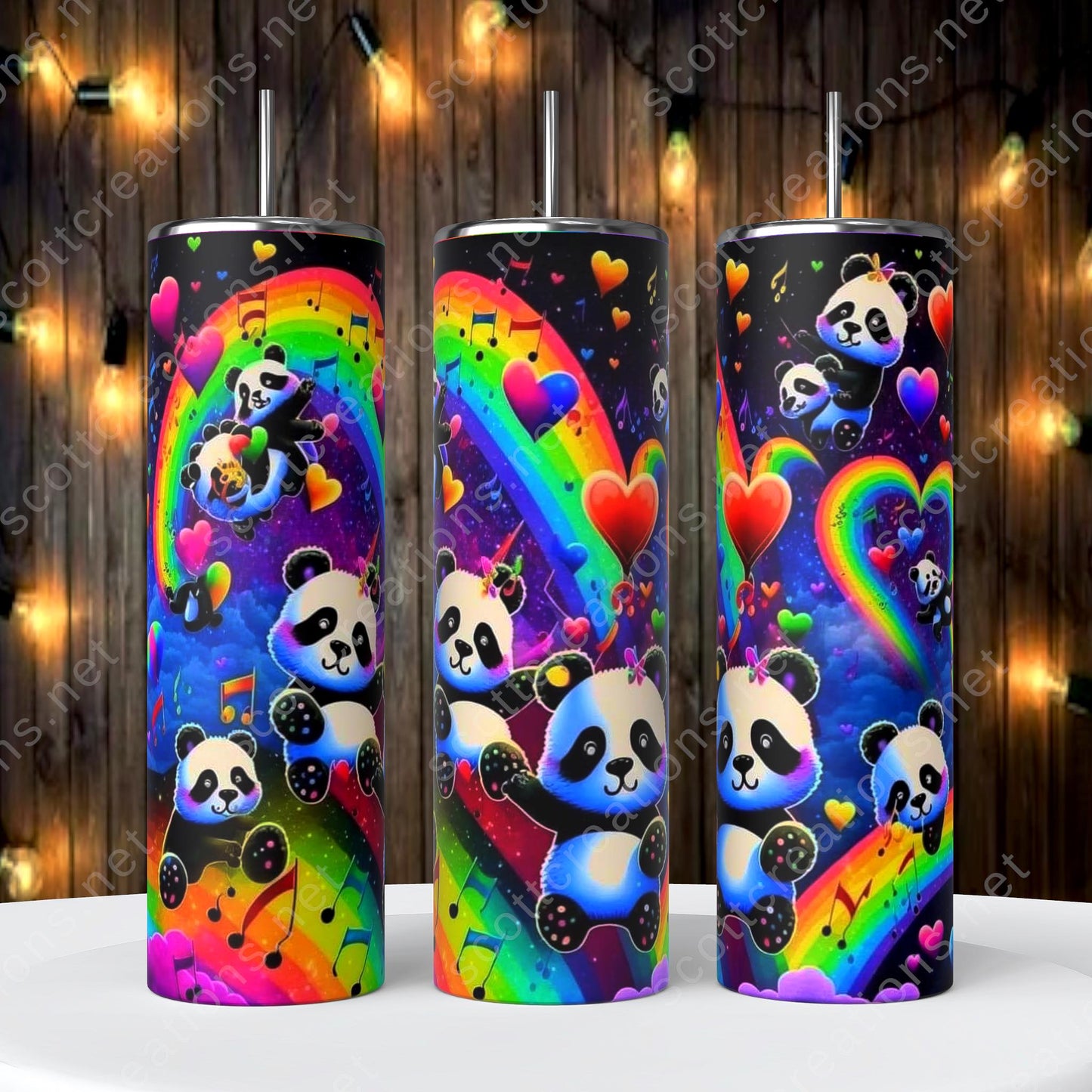 Panda Bear Tumbler