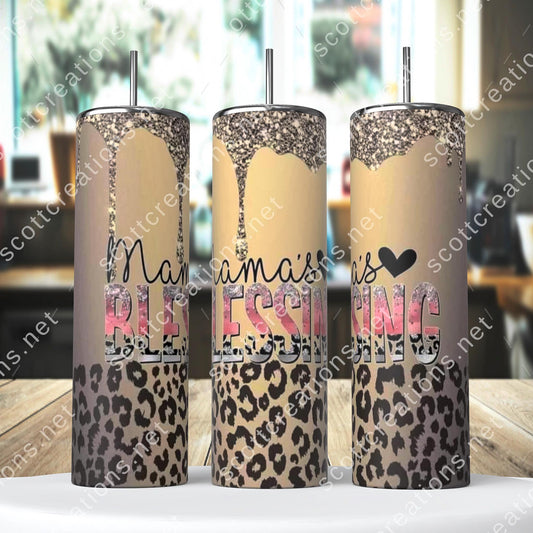 Mama Blessed Tumbler