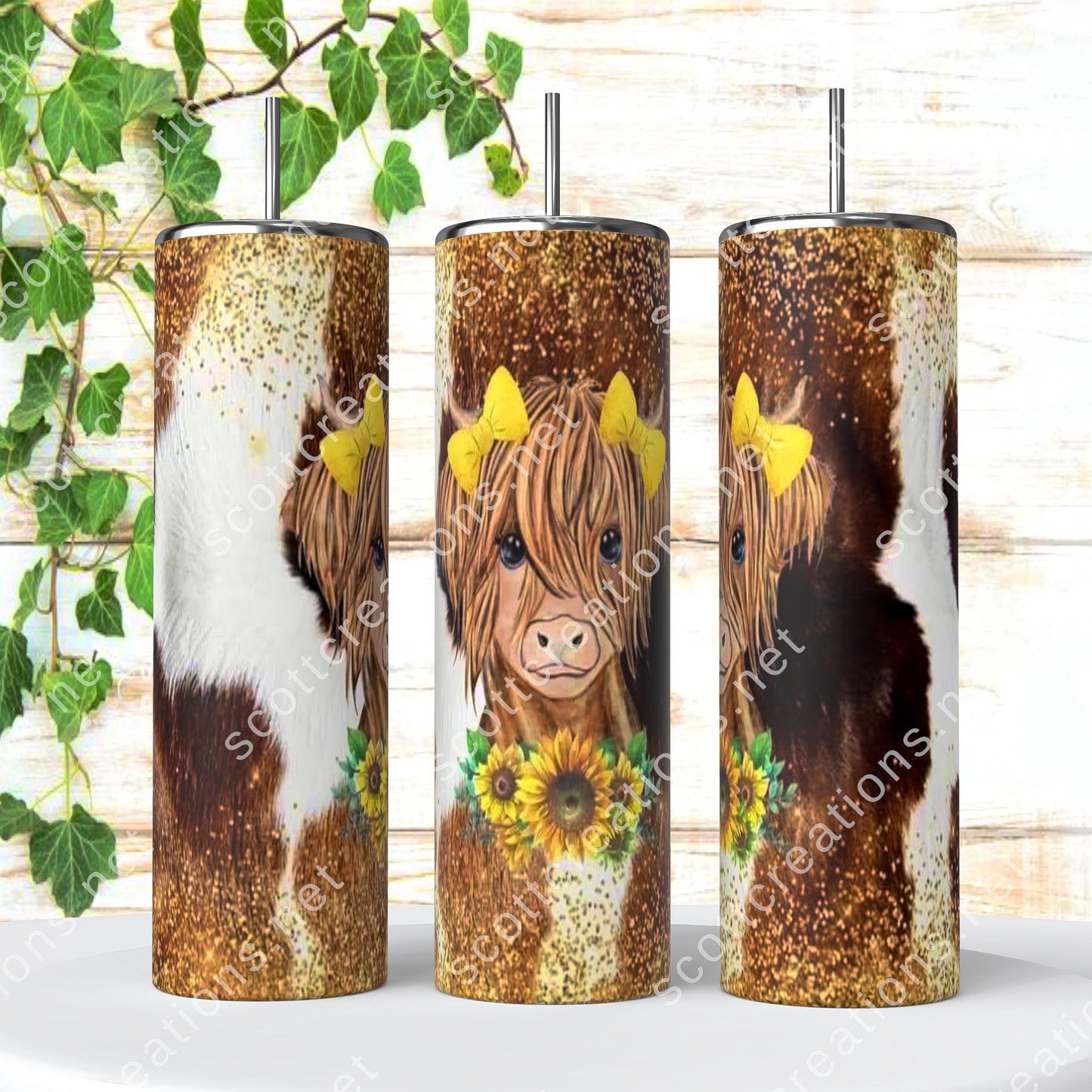 Highland Cow Tumbler