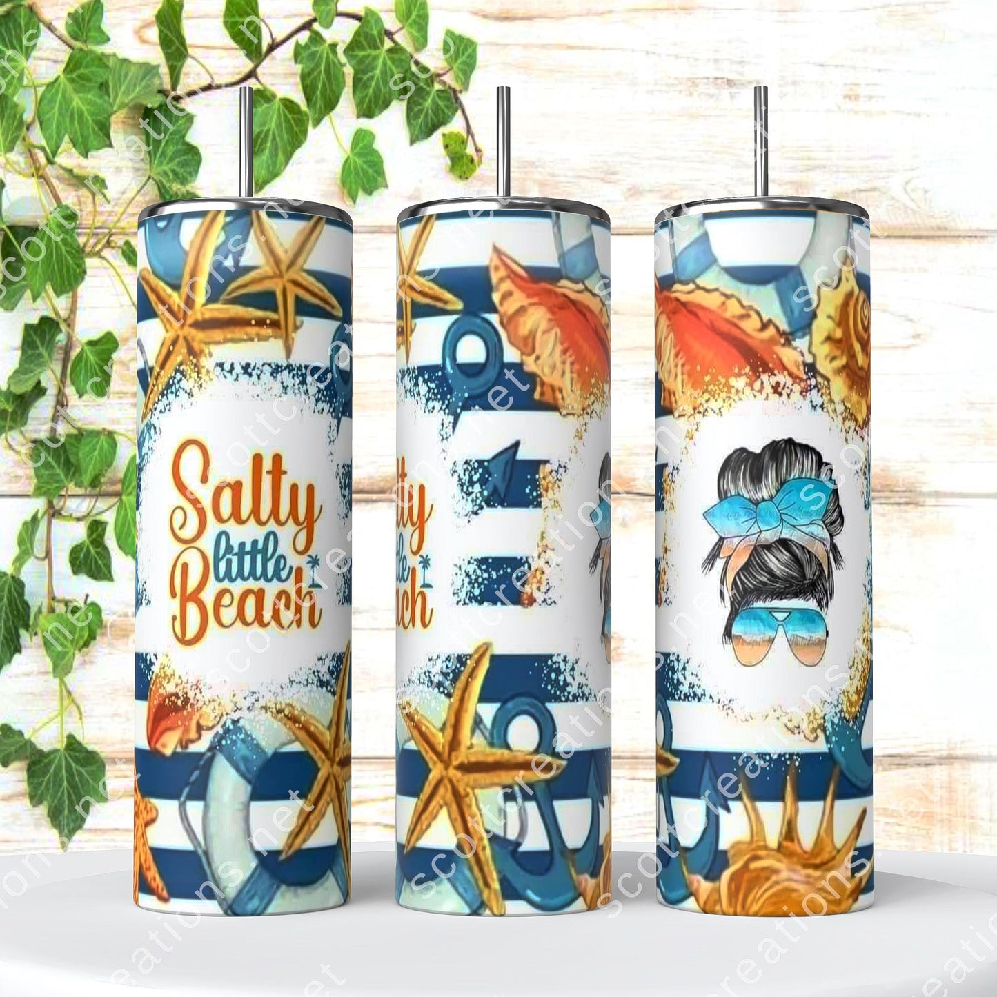 Salty Little Beach Tumbler