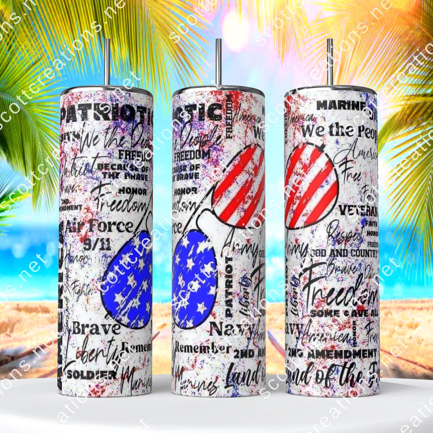 American Glasses Tumbler