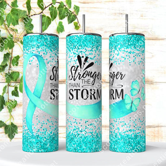 Stronger then the Storm Tumbler