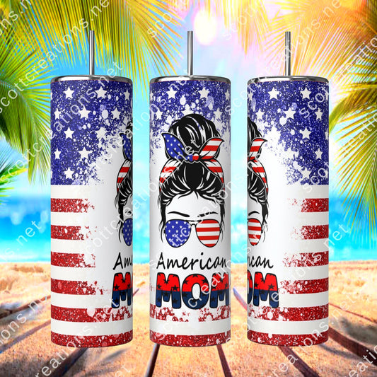 American Mom Tumbler