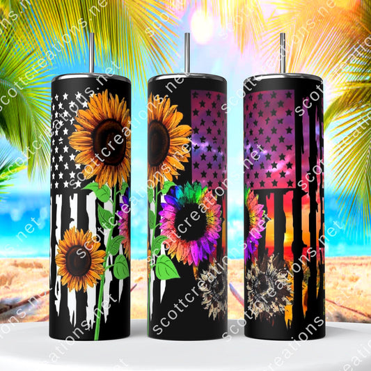 Sunflower American Tumbler