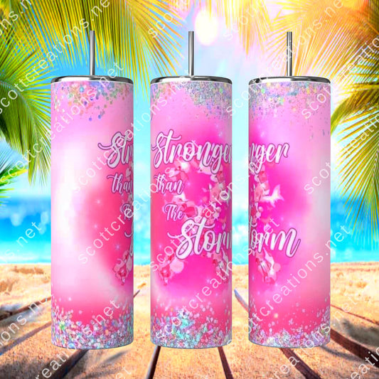 Stronger then the Storm Tumbler