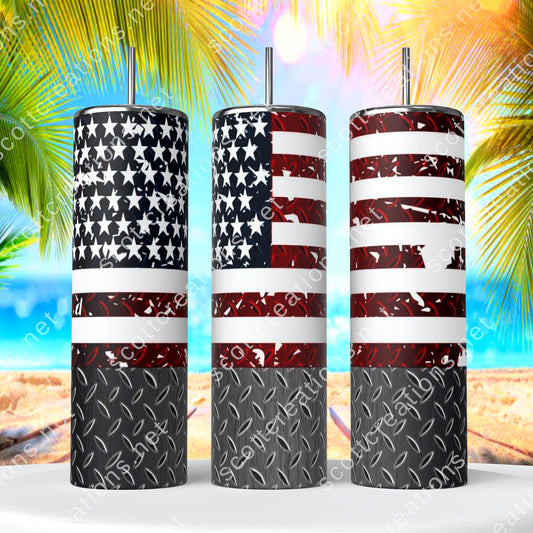 American Metal Flag Tumbler