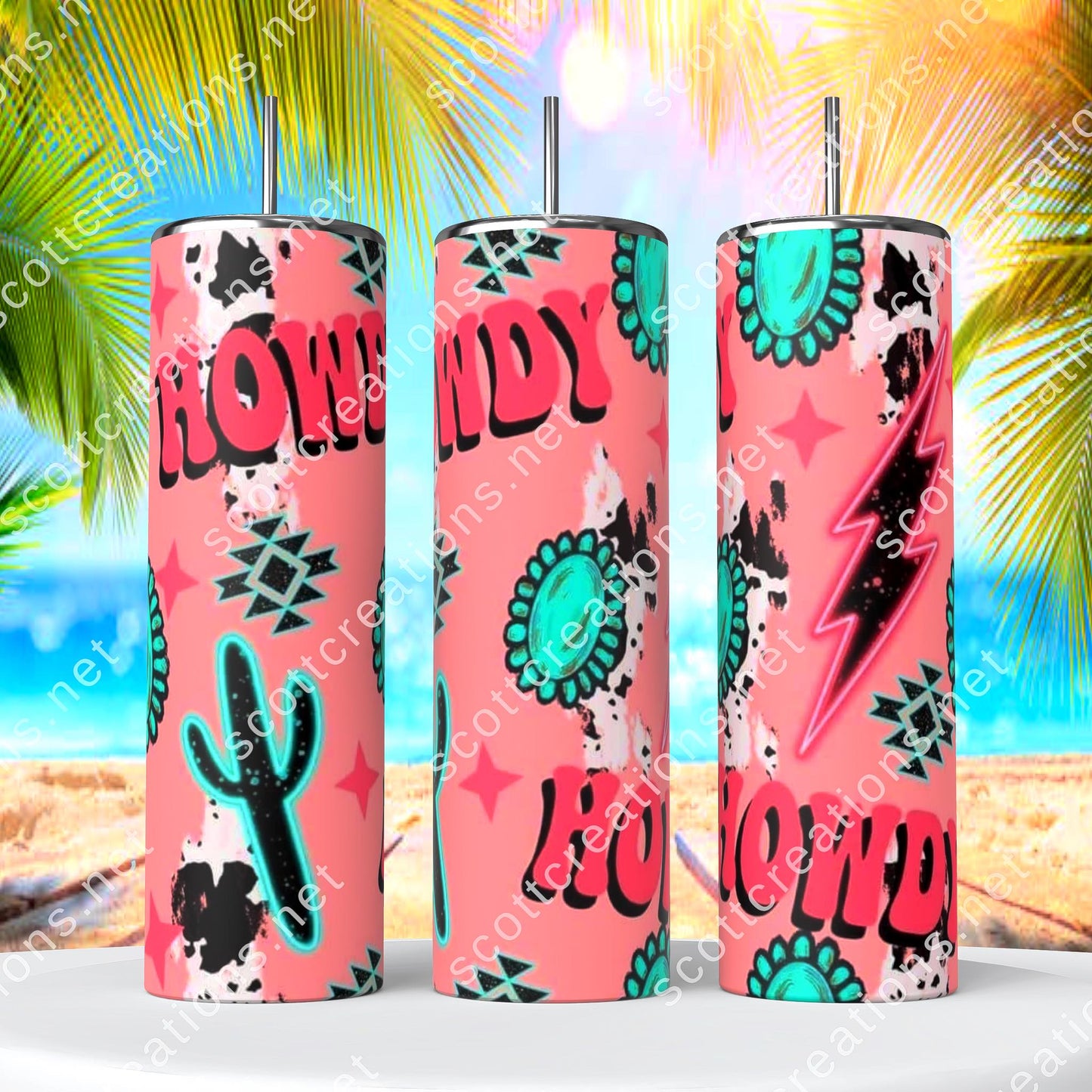 Howdy Western Tumbler