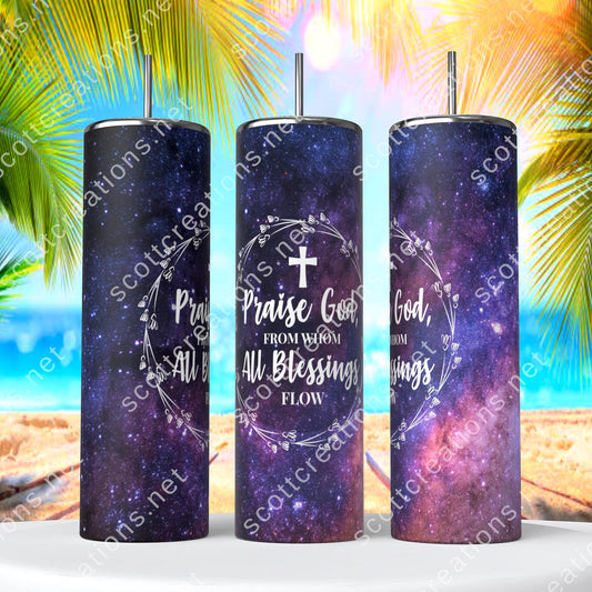 All Blessings God Tumbler
