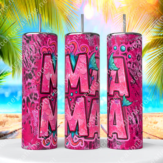 Mermaid Mama Tumbler