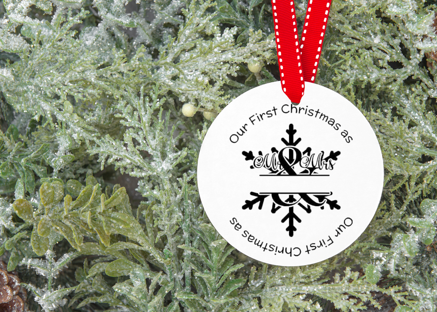 First Christmas Married