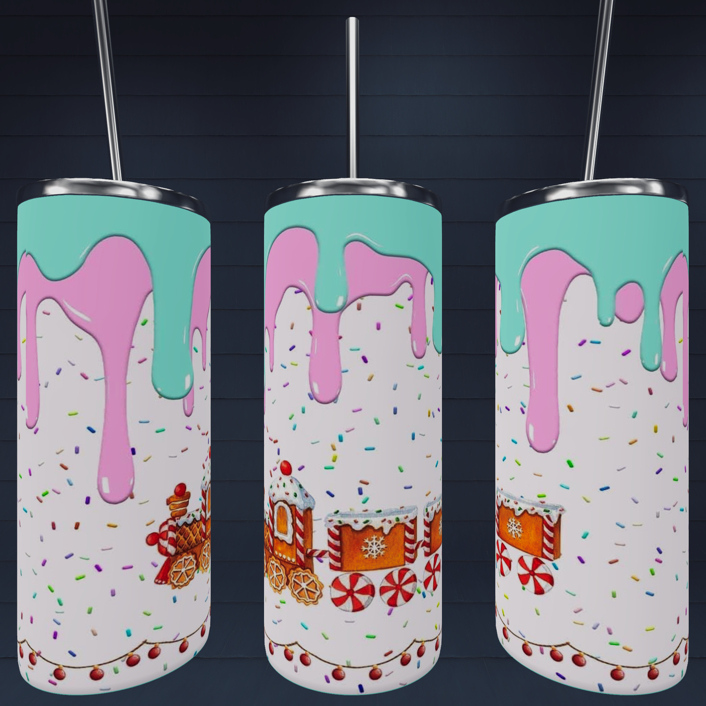 Christian Train Tumbler