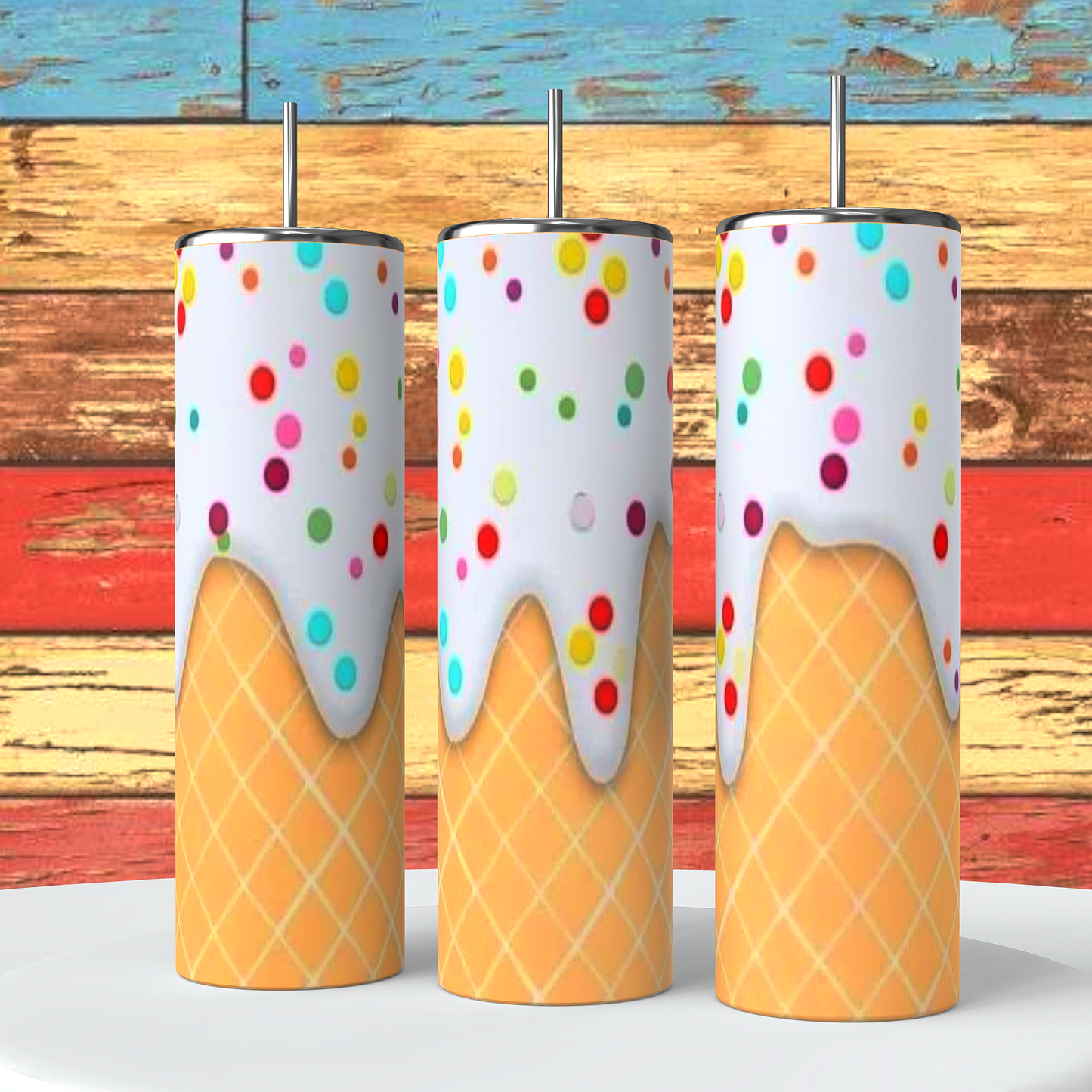 Ice Cream Cone Tumbler
