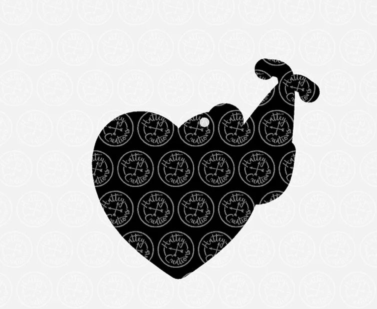 Heart Stethoscope Keychain