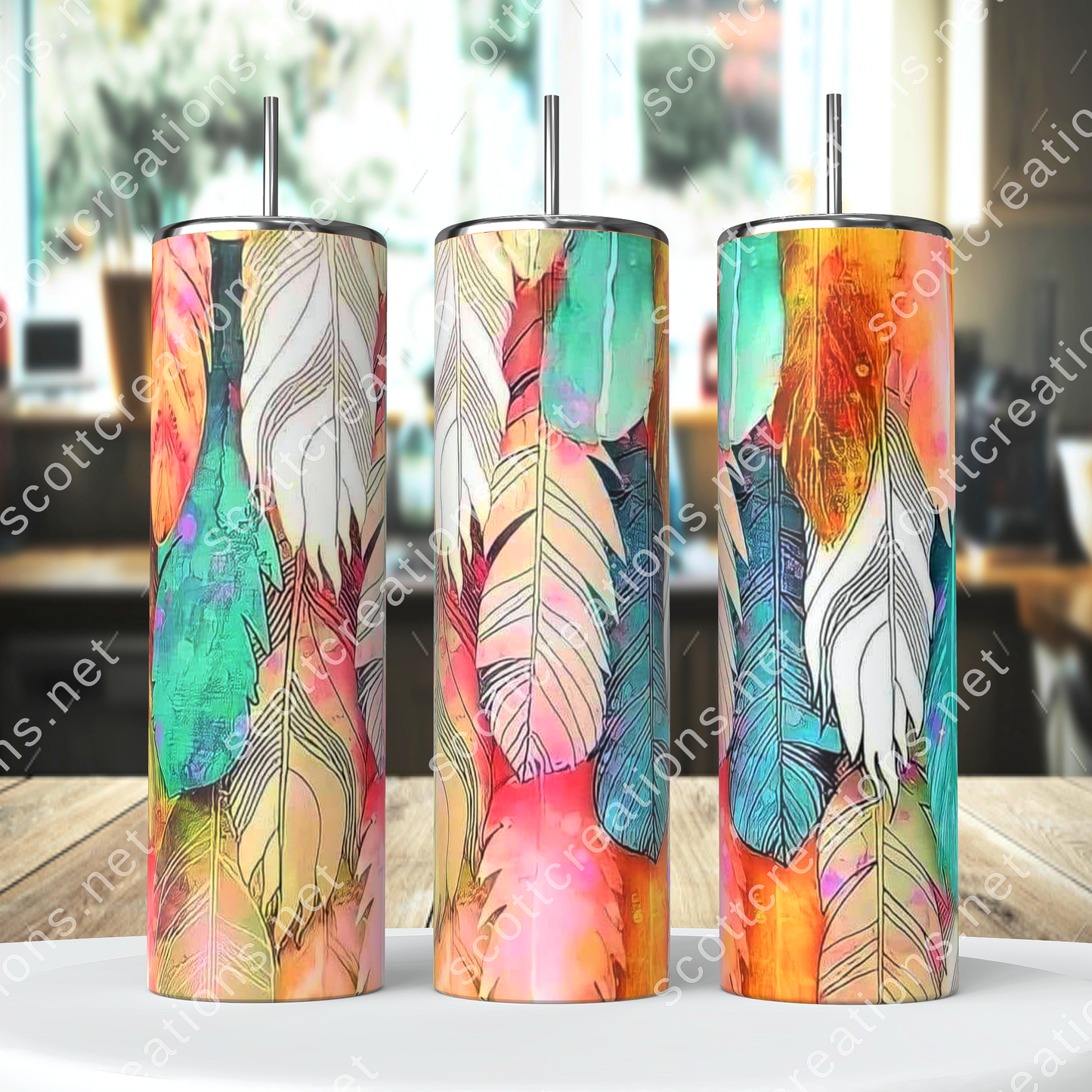 Feathers Tumbler