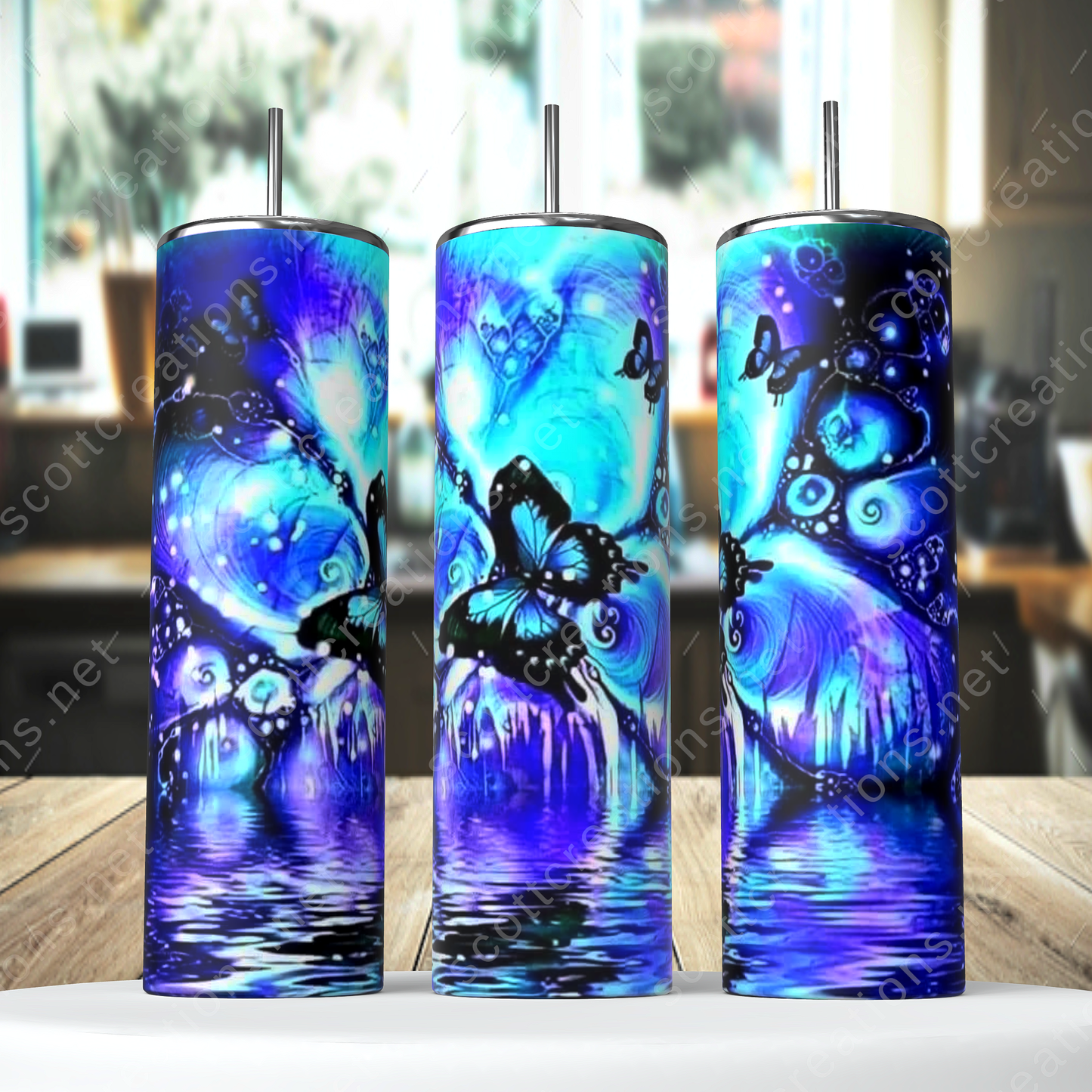 Bright Butterfly Tumbler