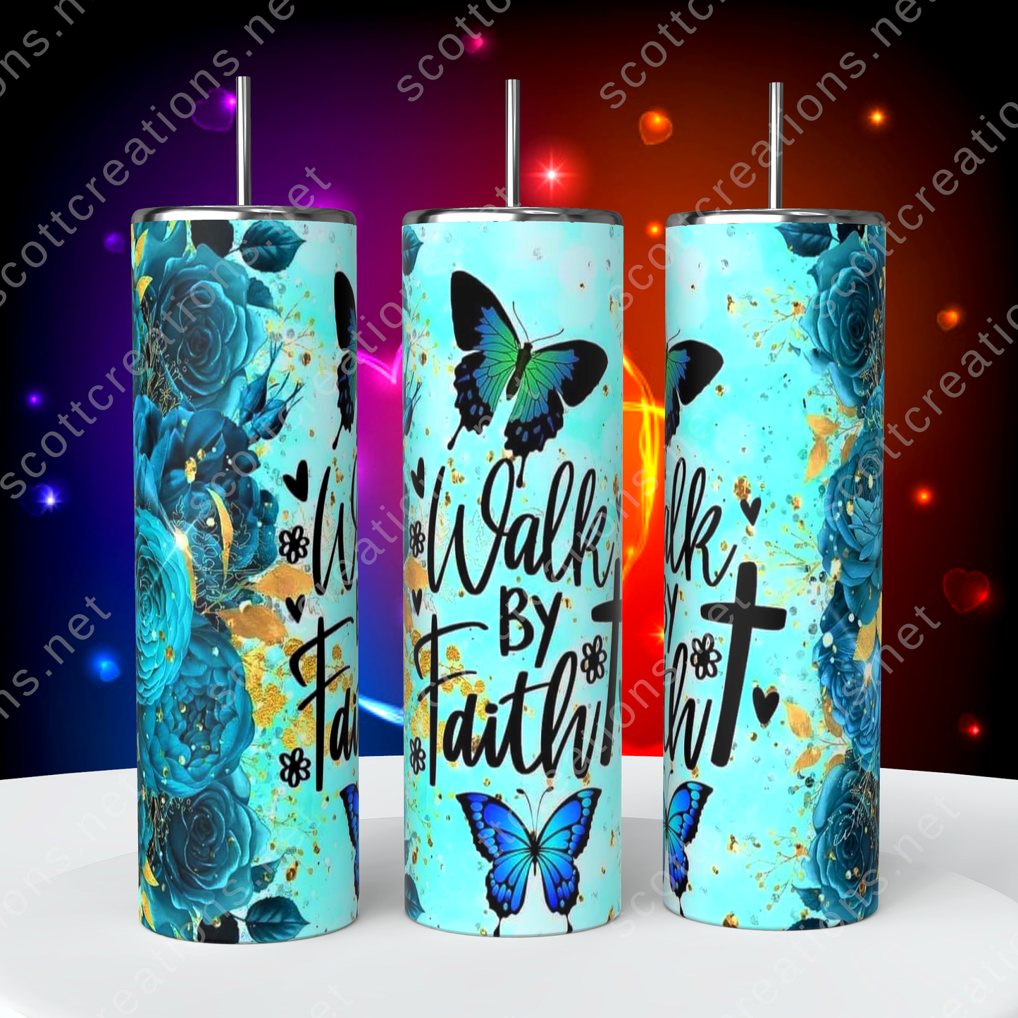 Walk by Faith Tumbler