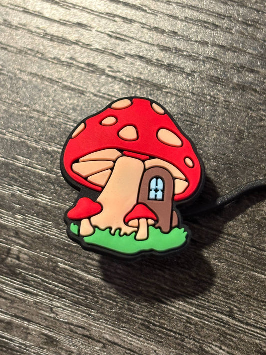 Mushroom Straw Topper
