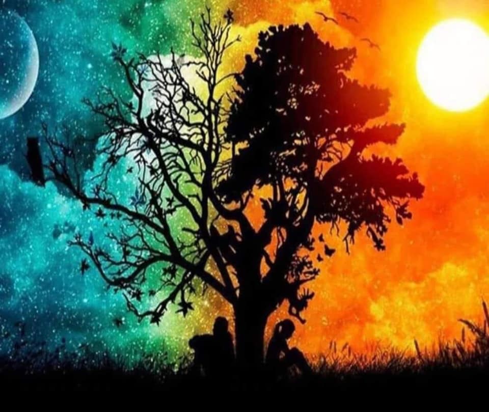 Glow in Dark Sun and Moon