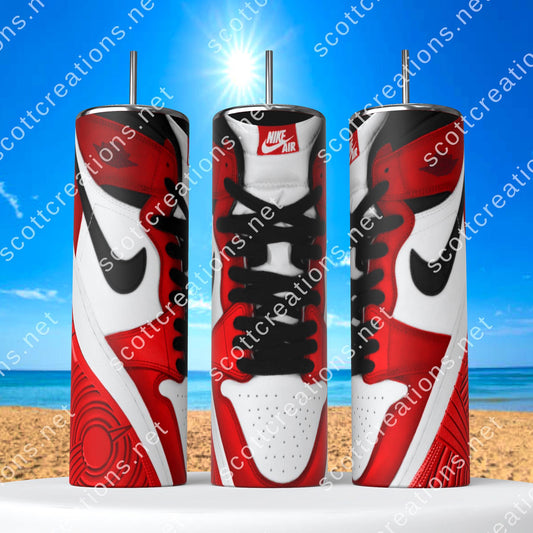 Check Shoes Tumbler