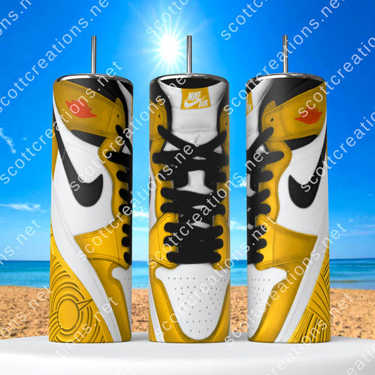 Check Shoes Tumbler