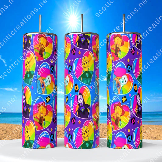 Bad Guys Halloween Tumbler