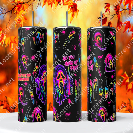 Scary Face Tumbler