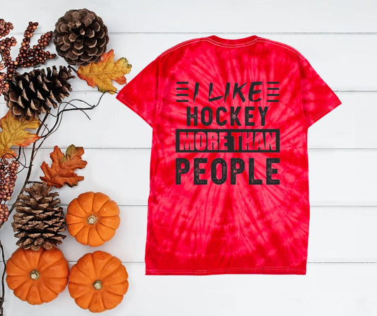 Like Hockey more than People