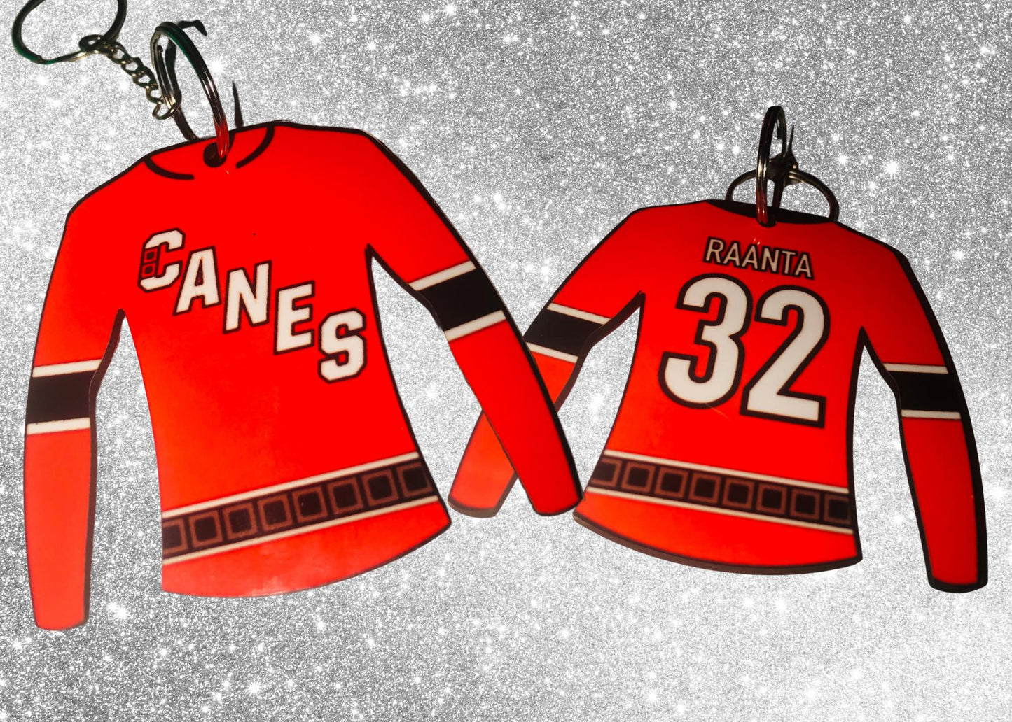 Custom Jersey Keychain