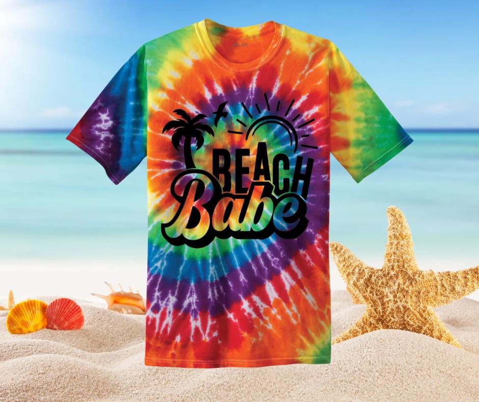 Rainbow Circle Tie Dye