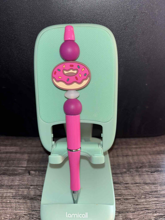 Pink Doughnut Pen