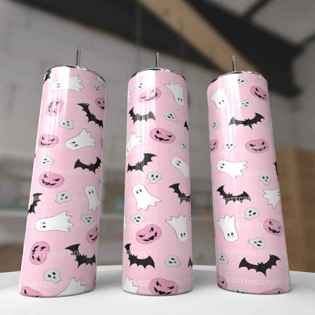 Ghost and Bats Tumbler