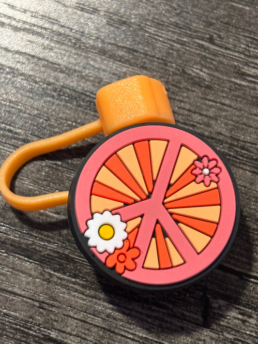 Peace Straw Topper