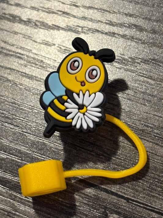 Bumblebee Straw Topper
