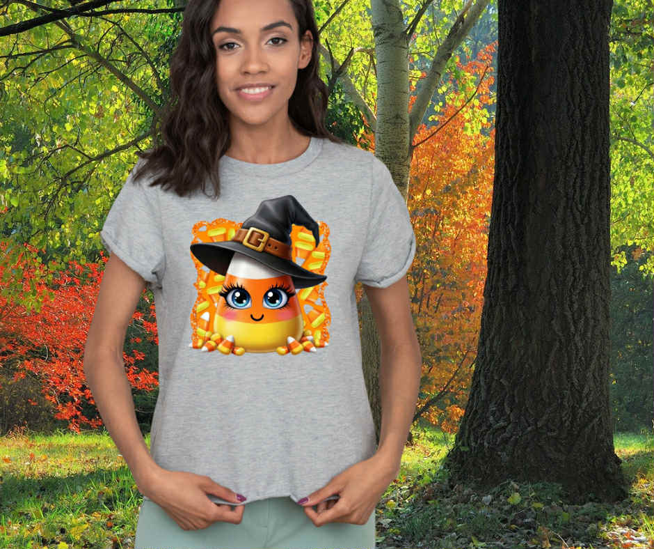 Candy Corn Witch
