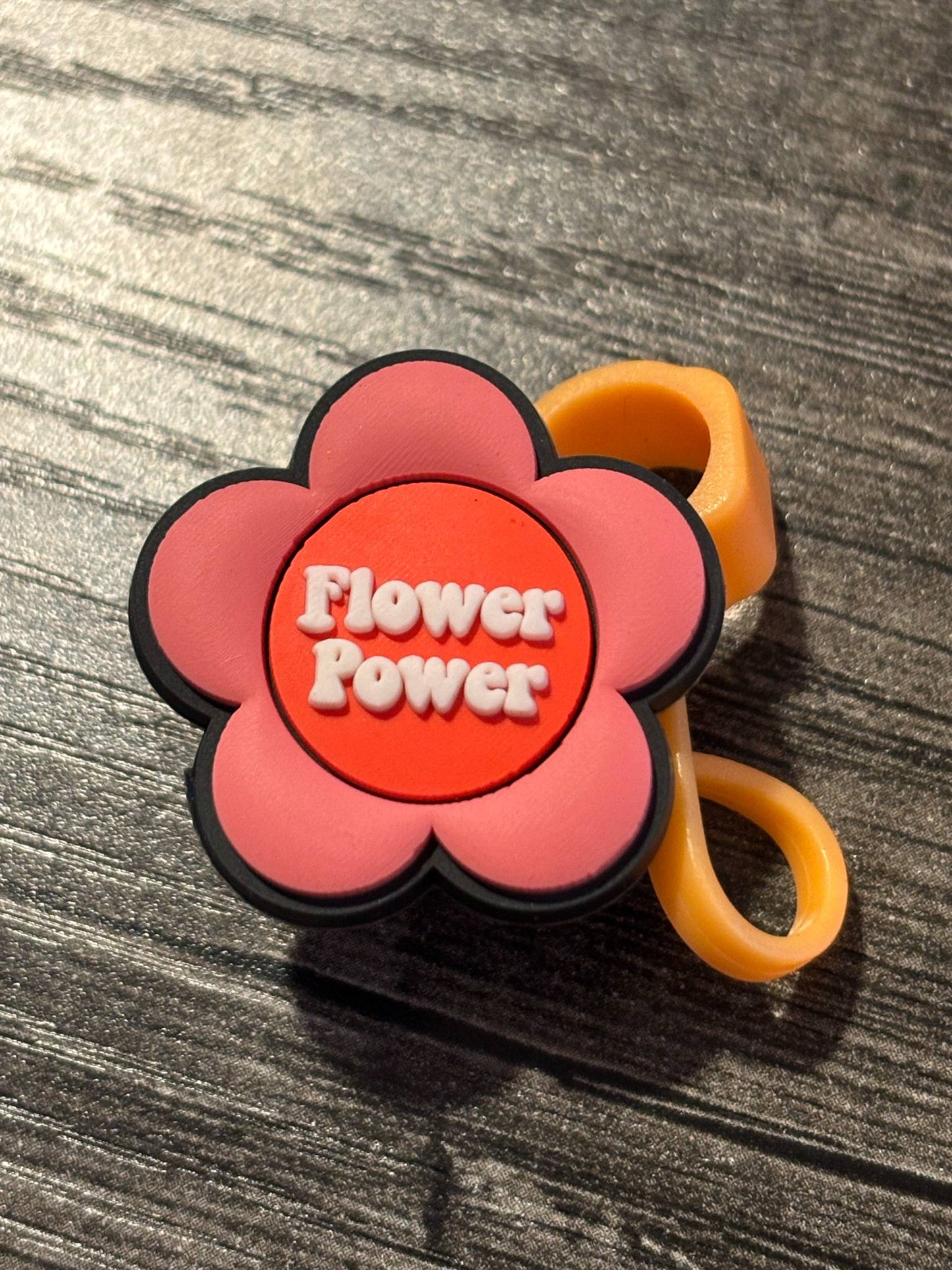 Flower Power Straw Topper