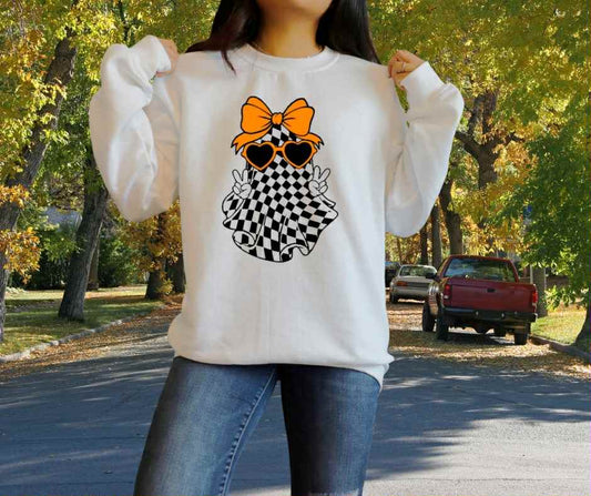 Checkered Ghost Bow