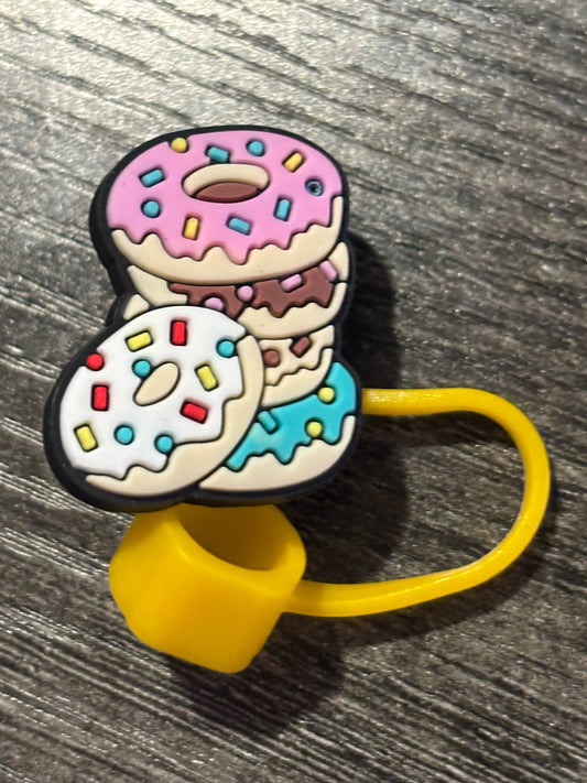 Donuts Straw Topper